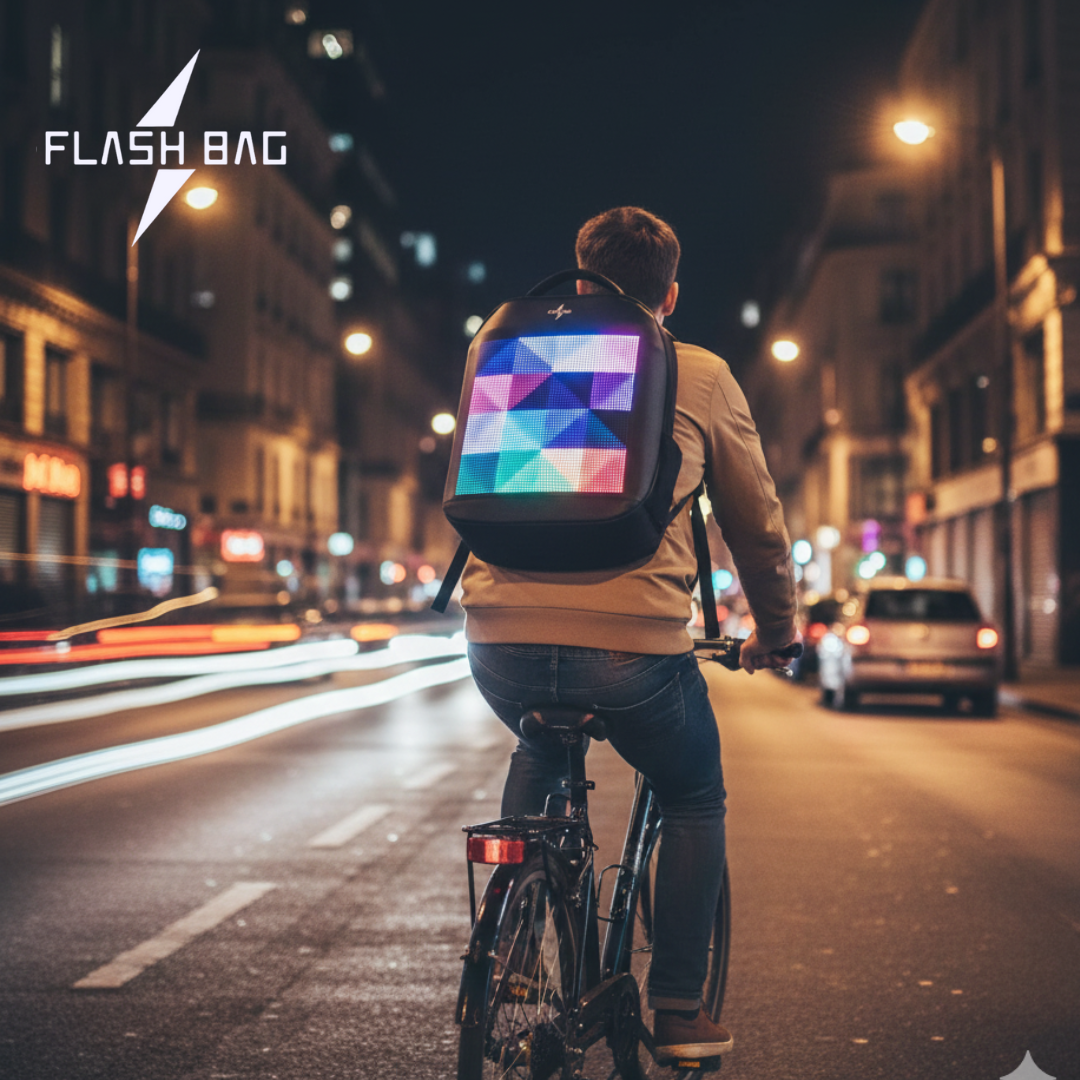 Flash-Bag Back Pack LED Rugzak - Afbeelding 3